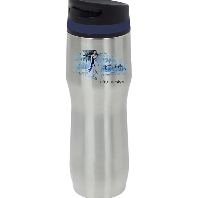 Persona Caturra Vacuum Tumbler - 16 oz. - Full Color - 24 hr
