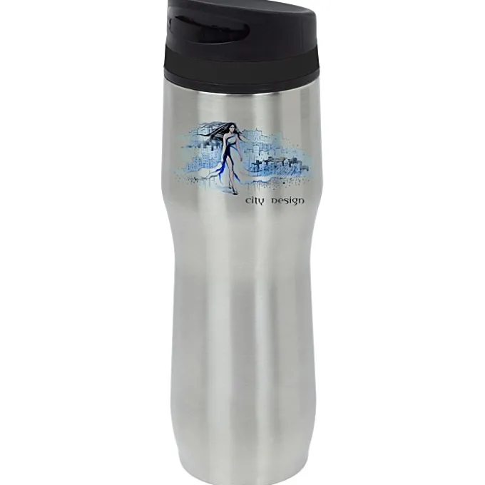 Persona Caturra Vacuum Tumbler - 16 oz. - Full Color - 24 hr