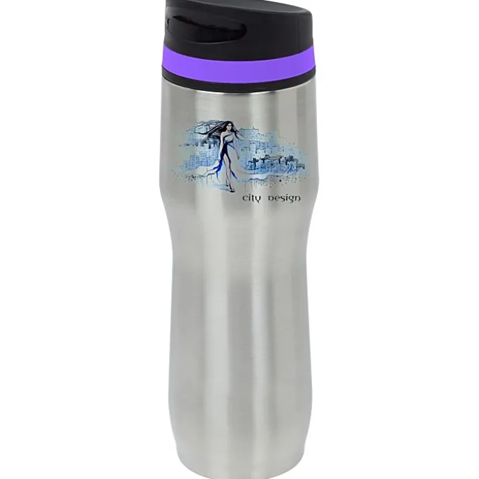 Persona Caturra Vacuum Tumbler - 16 oz. - Full Color - 24 hr
