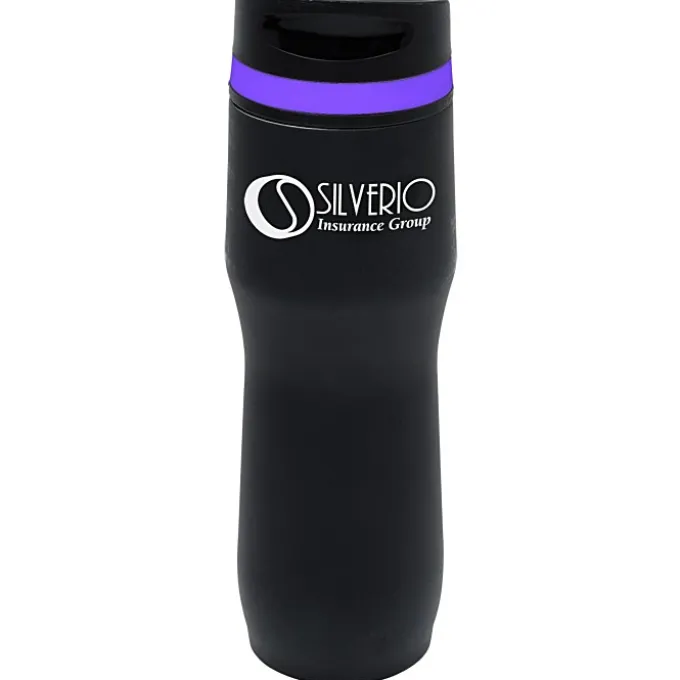 Persona Caturra Vacuum Tumbler - 16 oz - Black - 24 hr