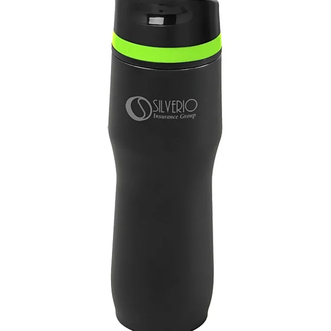Persona Caturra Vacuum Tumbler - 16 oz - Black - Laser Engraved - 24 hr