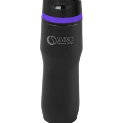 Persona Caturra Vacuum Tumbler - 16 oz - Black - Laser Engraved - 24 hr