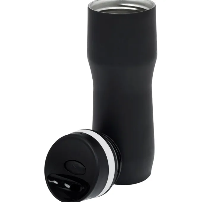 Persona Caturra Vacuum Tumbler - 16 oz - Black - Full Color - 24 hr