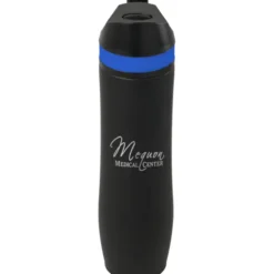 Persona Wave Vacuum Sport Bottle - 20 oz - Black - Laser Engraved