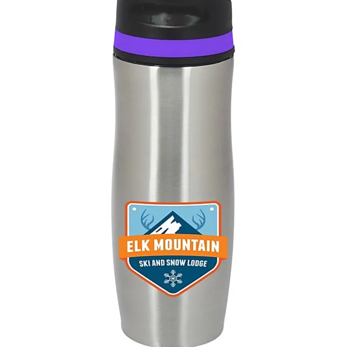 Persona Wave Vacuum Tumbler - 14 oz - Full Color