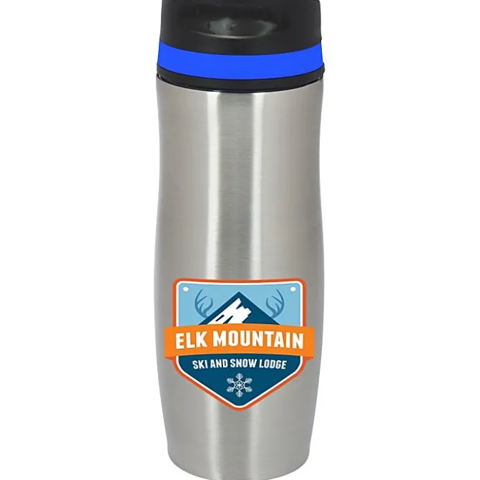 Persona Wave Vacuum Tumbler - 14 oz - Full Color
