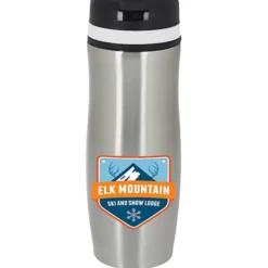 Persona Wave Vacuum Tumbler - 14 oz. - Full Color - 24 hr