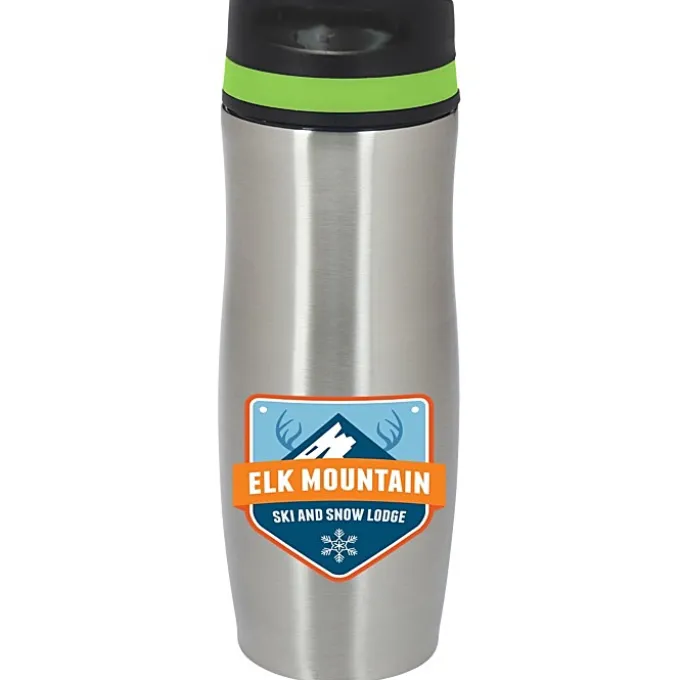 Persona Wave Vacuum Tumbler - 14 oz. - Full Color - 24 hr