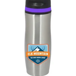 Persona Wave Vacuum Tumbler - 14 oz. - Full Color - 24 hr