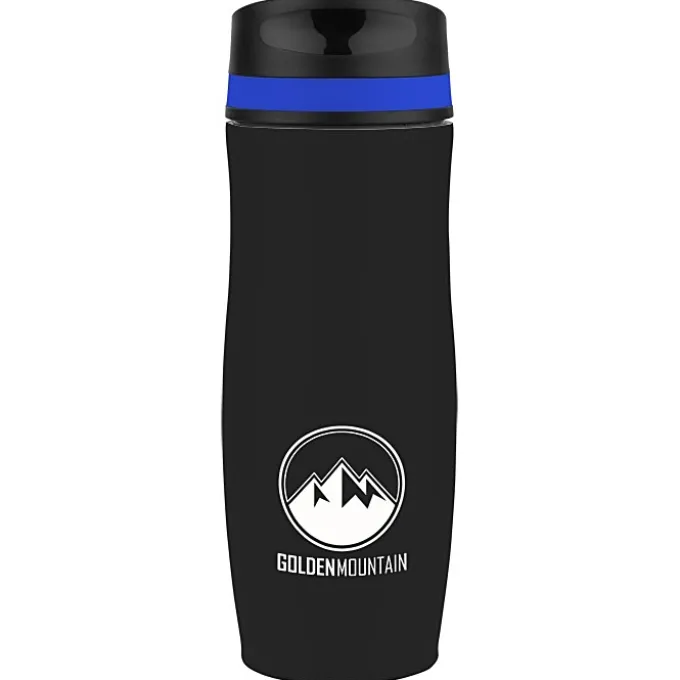 Persona Wave Vacuum Tumbler - 14 oz. - Powder Coat - 24 hr