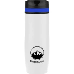 Persona Wave Vacuum Tumbler - 14 oz. - Powder Coat - 24 hr