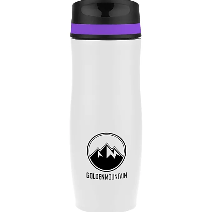 Persona Wave Vacuum Tumbler - 14 oz. - Powder Coat - 24 hr