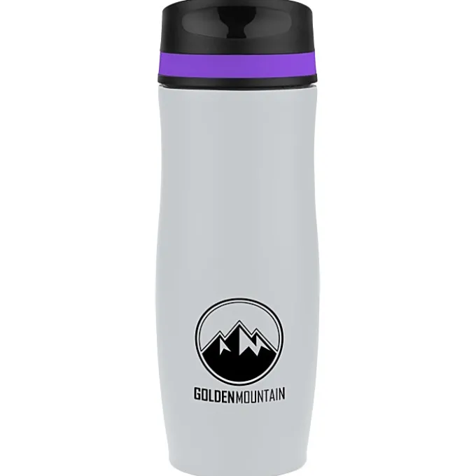 Persona Wave Vacuum Tumbler - 14 oz. - Powder Coat - 24 hr