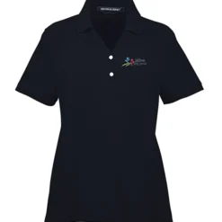 Peruvian Pima Cotton Y-Collar Polo - Ladies'