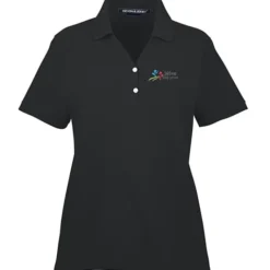 Peruvian Pima Cotton Y-Collar Polo - Ladies'