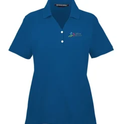 Peruvian Pima Cotton Y-Collar Polo - Ladies'