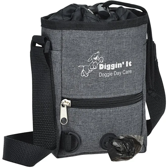 Pet Treat Carrier with Bag Dispenser
