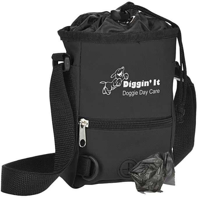 Pet Treat Carrier with Bag Dispenser