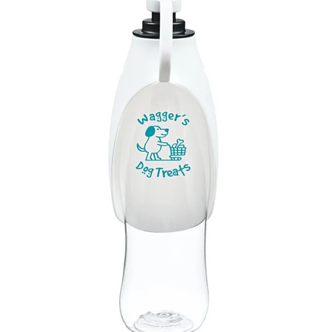 Pet Water Bottle with Dispensing Bowl