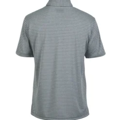 PGA Tour Heather Feeder Stripe Polo