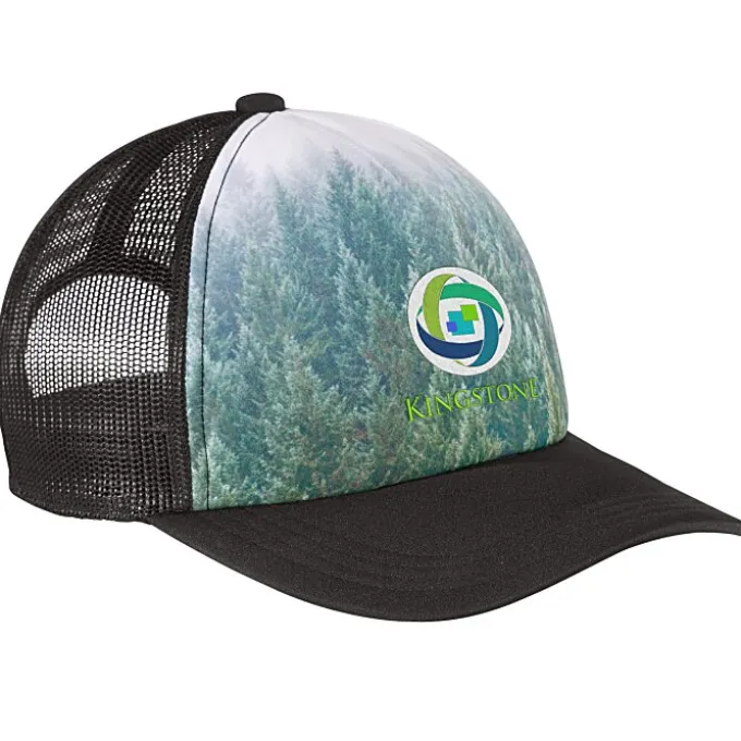 Photo Real Trucker Snapback Cap