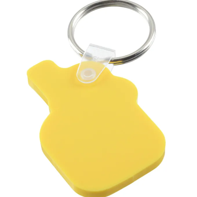 Pickleball Soft Keychain - Opaque