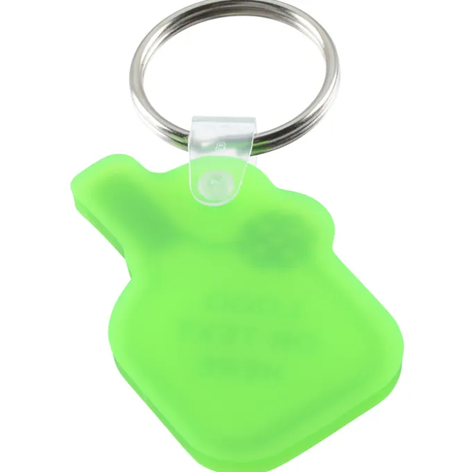 Pickleball Soft Keychain - Translucent