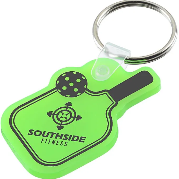Pickleball Soft Keychain - Translucent