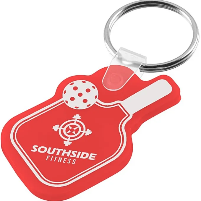 Pickleball Soft Keychain - Translucent