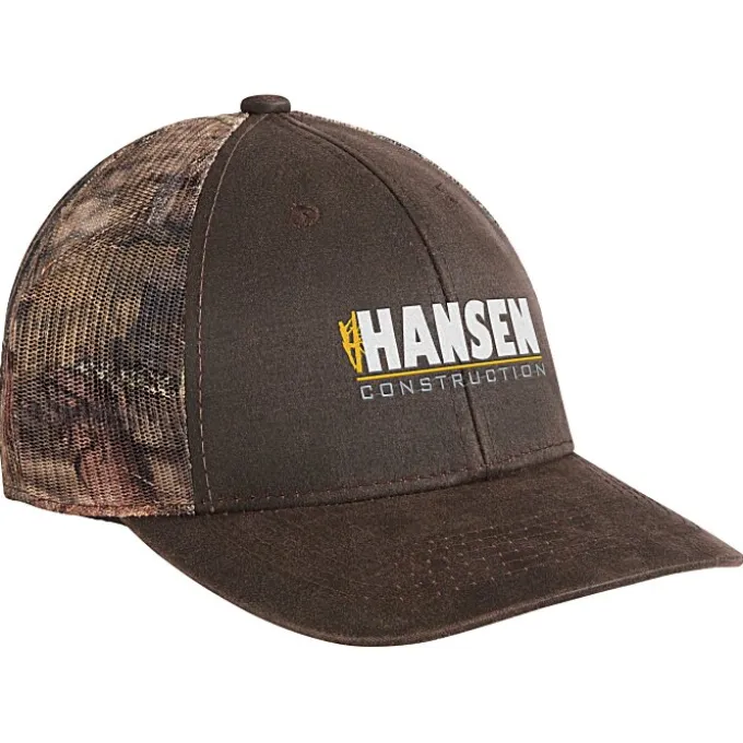 Pigment Print Camouflage Mesh Back Cap