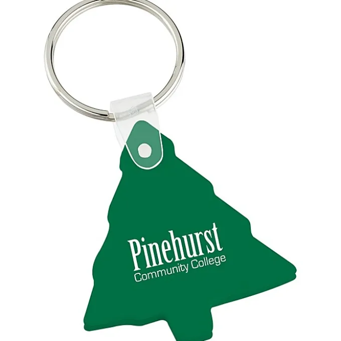 Pine Tree Soft Keychain - Opaque