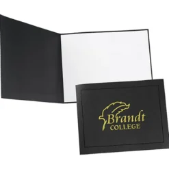 Pinked Edge Certificate Holder - Horizontal