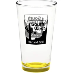 Pint Glass - 16 oz - Bottom Color
