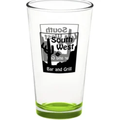 Pint Glass - 16 oz - Bottom Color