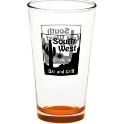 Pint Glass - 16 oz - Bottom Color