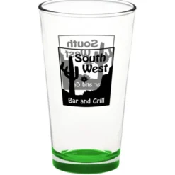 Pint Glass - 16 oz - Bottom Color