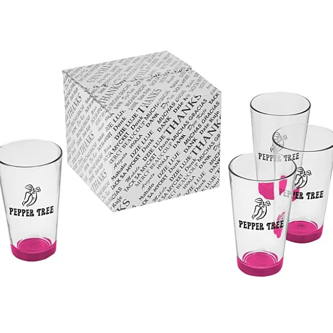 Pint Glass Set - 16 oz - Bottom Color