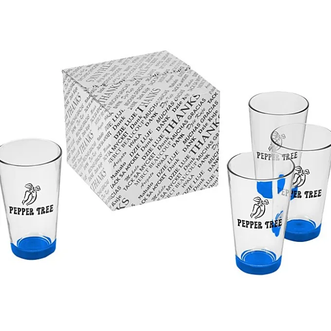 Pint Glass Set - 16 oz - Bottom Color