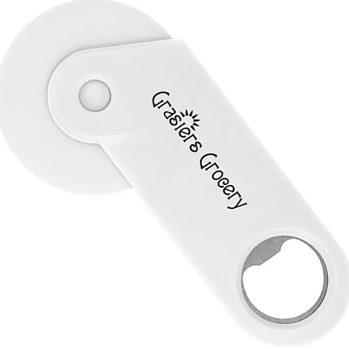 Pizza Cutter with Bottle Opener - 24 hr
