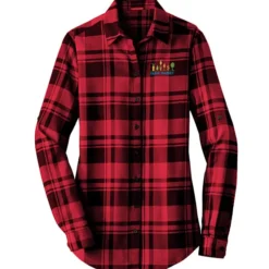 Plaid Flannel Shirt - Ladies'