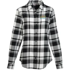 Plaid Flannel Shirt - Ladies'