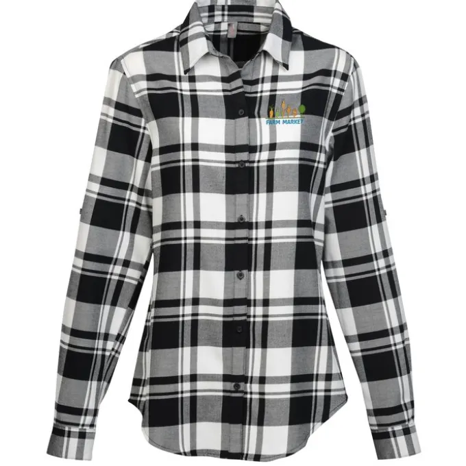 Plaid Flannel Shirt - Ladies'