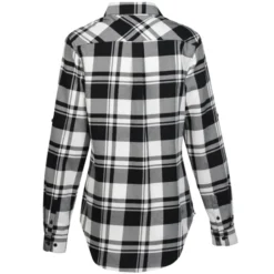 Plaid Flannel Shirt - Ladies'