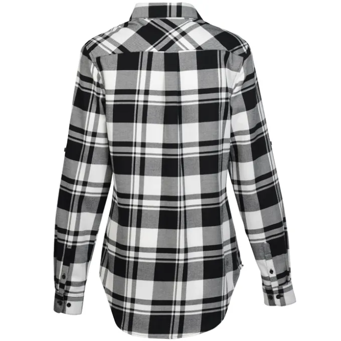 Plaid Flannel Shirt - Ladies'