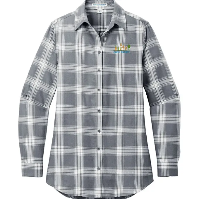 Plaid Flannel Shirt - Ladies'