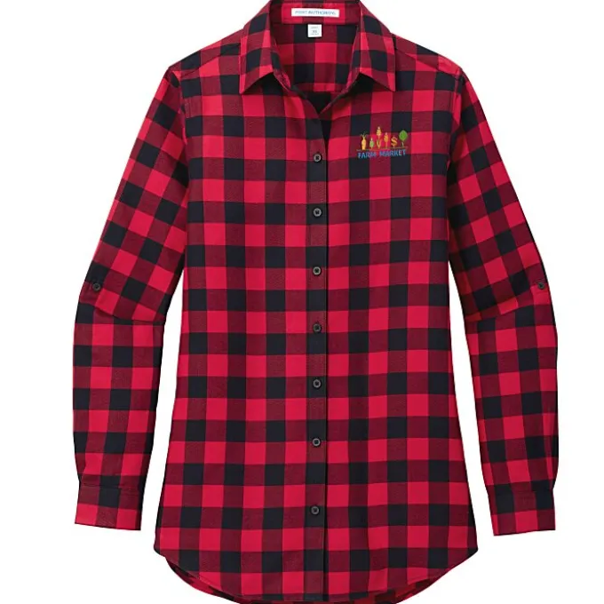 Plaid Flannel Shirt - Ladies'
