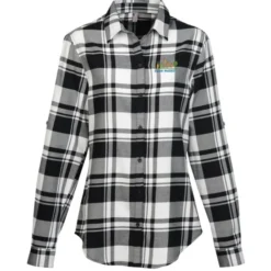 Plaid Flannel Shirt - Ladies'