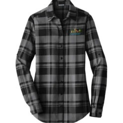 Plaid Flannel Shirt - Ladies'