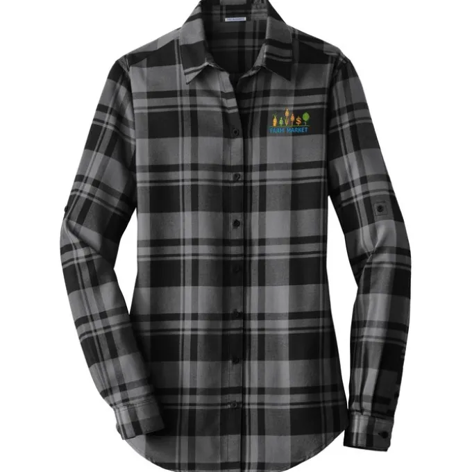 Plaid Flannel Shirt - Ladies'