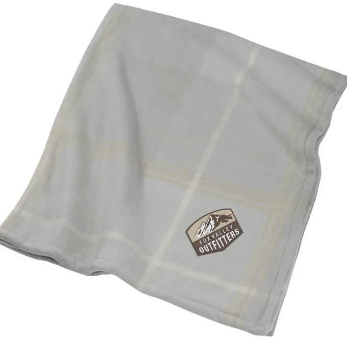 Plaid Fleece Sherpa Blanket